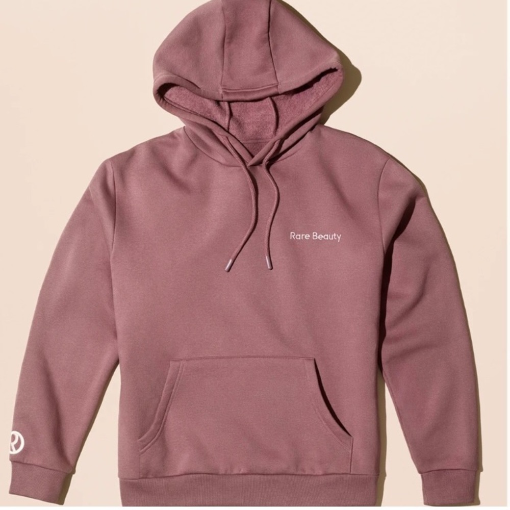 Rare Beauty by Selena Gomez Comfy Hoodie in Mauve